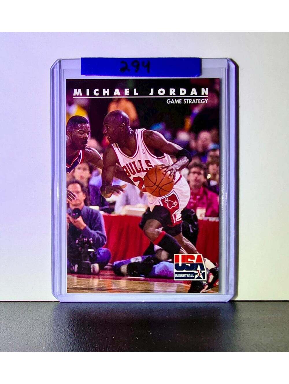 Michael Jordan 1992-93 Skybox USA Basketball #39 Basketball Card Chicago Bulls